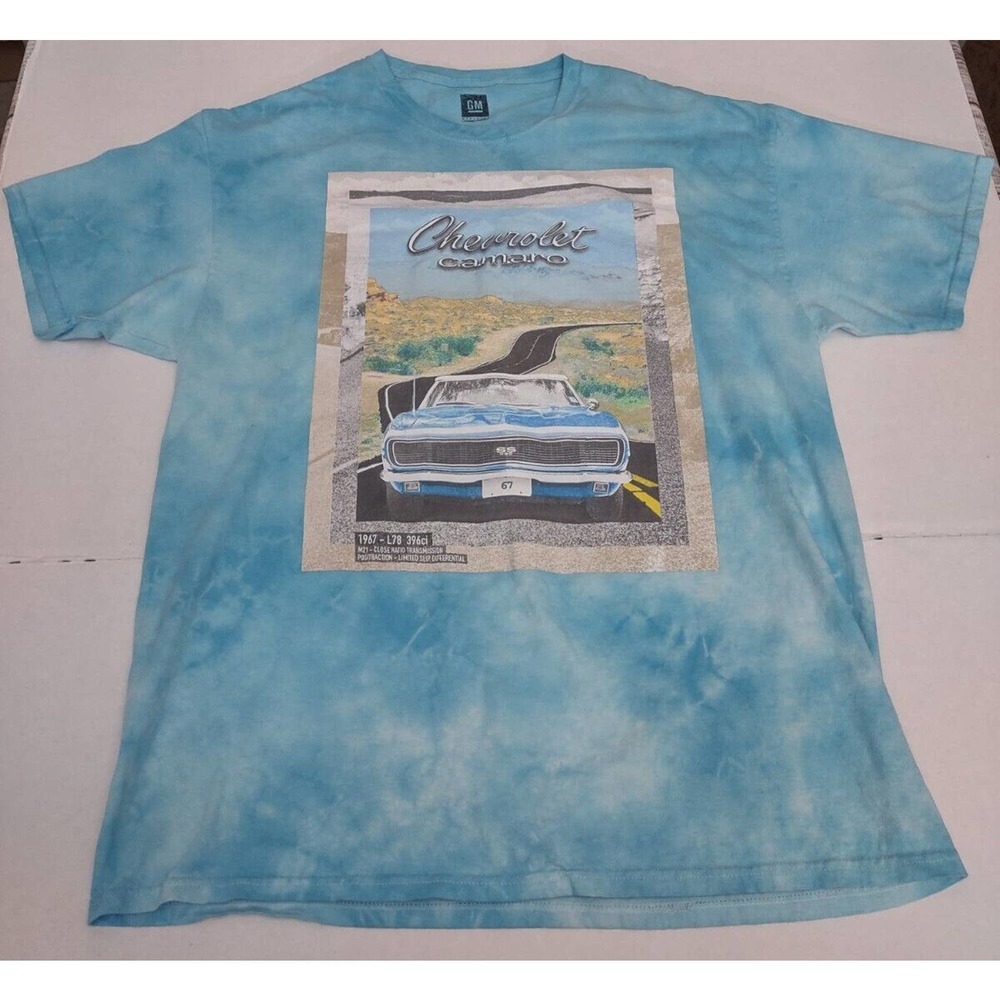 GM 1967 Chevrolet Camaro Tshirt Size XL EUC